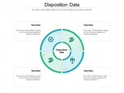 Disposition data ppt powerpoint presentation gallery diagrams cpb
