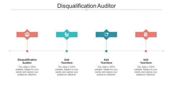 Disqualification Auditor Ppt Powerpoint Presentation Ideas Themes Cpb