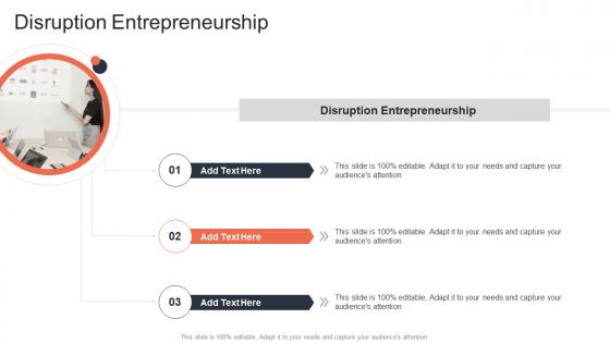 Disruption Entrepreneurship In Powerpoint And Google Slides Cpb