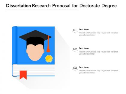 Dissertation research proposal for doctorate degree