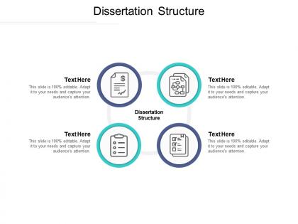 Dissertation structure ppt powerpoint presentation show graphics design cpb