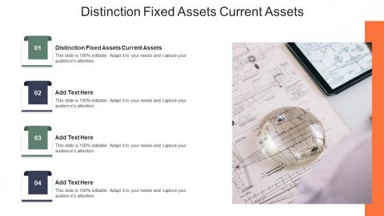 Distinction Fixed Assets Current Assets In Powerpoint And Google Slides Cpb