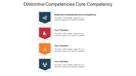 Distinctive competencies core competency ppt powerpoint presentation portfolio slides cpb