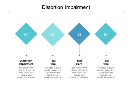 Distortion impairment ppt powerpoint presentation styles cpb