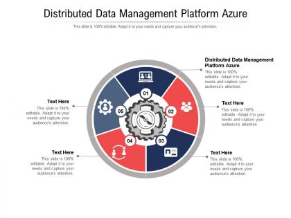 Distributed data management platform azure ppt powerpoint presentation layouts master slide cpb