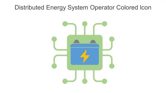 Distributed Energy System Operator Colored Icon In Powerpoint Pptx Png And Editable Eps Format