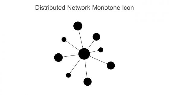 Distributed Network Monotone Icon In Powerpoint Pptx Png And Editable Eps Format