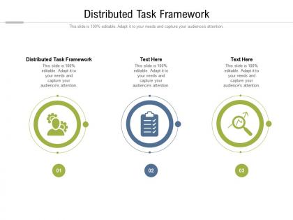 Distributed task framework ppt powerpoint presentation icon slideshow cpb