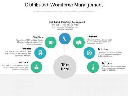 Distributed workforce management ppt powerpoint presentation styles show cpb