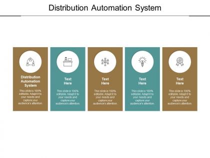 Distribution automation system ppt powerpoint presentation slides examples cpb