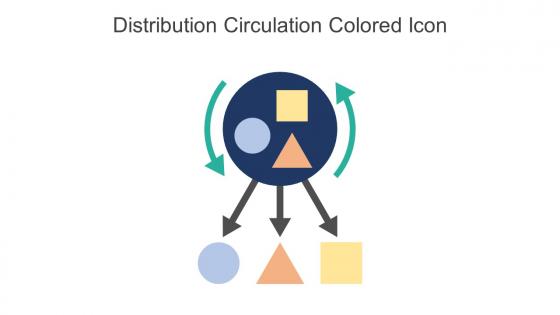Distribution Circulation Colored Icon In Powerpoint Pptx Png And Editable Eps Format