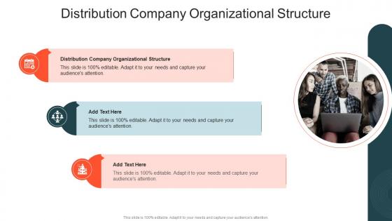 Distribution Company Organizational Structure In Powerpoint And Google Slides Cpb