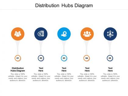 Distribution hubs diagram ppt powerpoint presentation file skills cpb