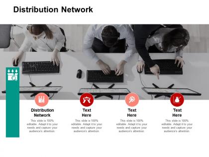 Distribution network ppt powerpoint presentation pictures design ideas cpb