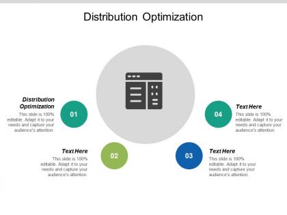 Distribution optimization ppt powerpoint presentation gallery visuals cpb