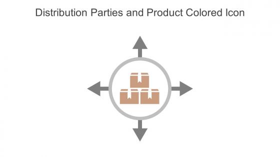 Distribution Parties And Product Colored Icon In Powerpoint Pptx Png And Editable Eps Format