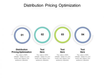 Distribution pricing optimization ppt powerpoint presentation outline clipart cpb