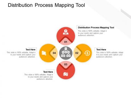 Distribution process mapping tool ppt powerpoint presentation infographics designs download cpb