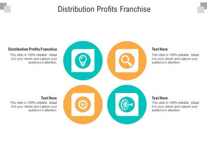 Distribution profits franchise ppt powerpoint presentation styles introduction cpb