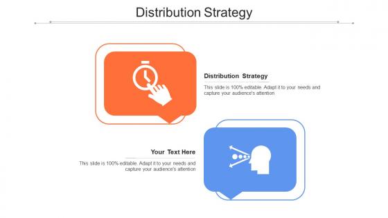 Distribution strategy ppt powerpoint presentation layouts smartart cpb
