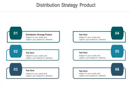 Distribution strategy product ppt powerpoint presentation outline display cpb