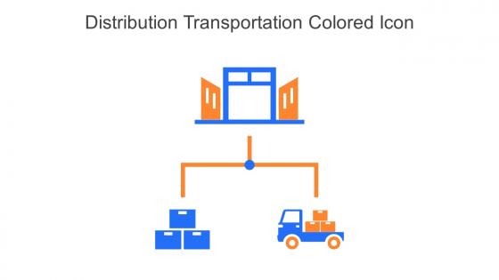 Distribution Transportation Colored Icon In Powerpoint Pptx Png And Editable Eps Format
