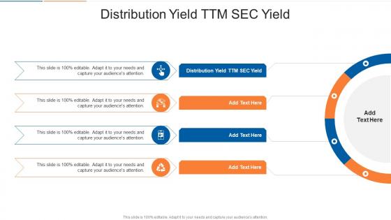 Distribution Yield TTM Sec Yield In Powerpoint And Google Slides Cpb