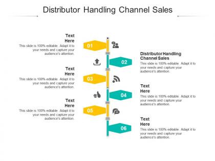 Distributor handling channel sales ppt powerpoint presentation styles layout cpb