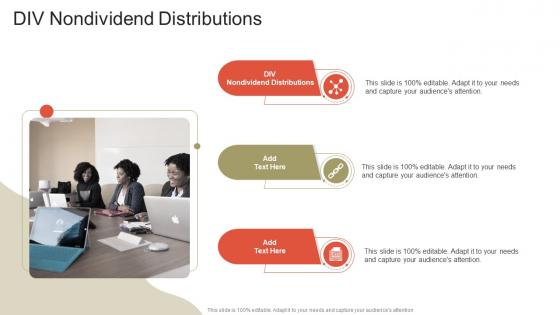 Div Nondividend Distributions In Powerpoint And Google Slides Cpb