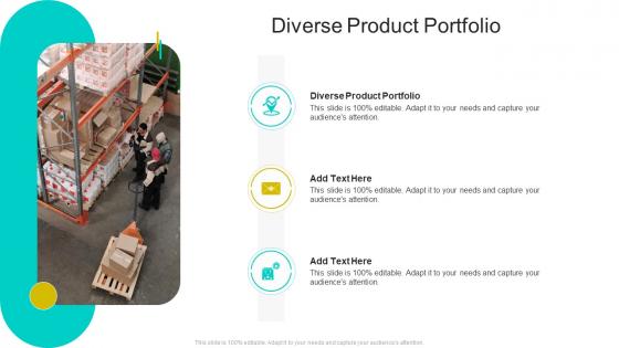 Diverse Product Portfolio In Powerpoint And Google Slides Cpb