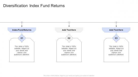 Diversification Index Fund Returns In Powerpoint And Google Slides Cpb