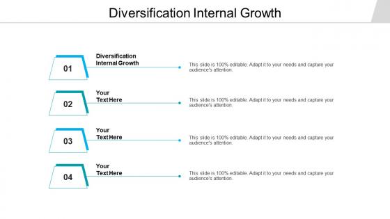 Diversification internal growth ppt powerpoint presentation portfolio pictures cpb