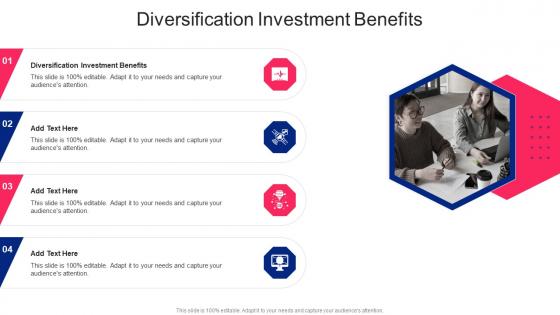 Diversification Investment Benefits In Powerpoint And Google Slides Cpb