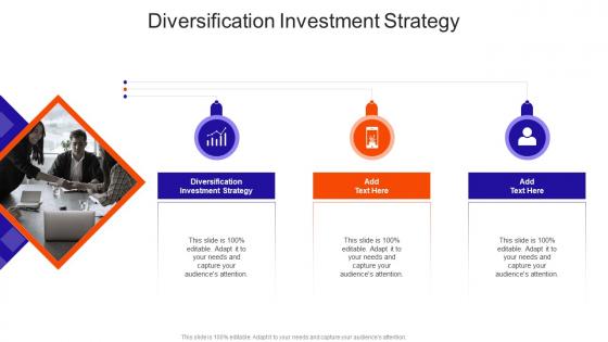 Diversification Investment Strategy In Powerpoint And Google Slides Cpb