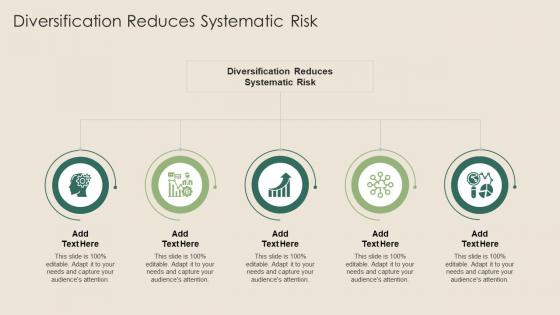 Diversification Reduces Systematic Risk In Powerpoint And Google Slides Cpb