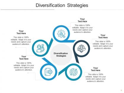 Diversification strategies ppt powerpoint presentation portfolio graphics template cpb