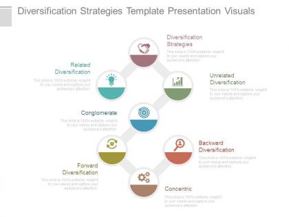 Diversification strategies template presentation visuals