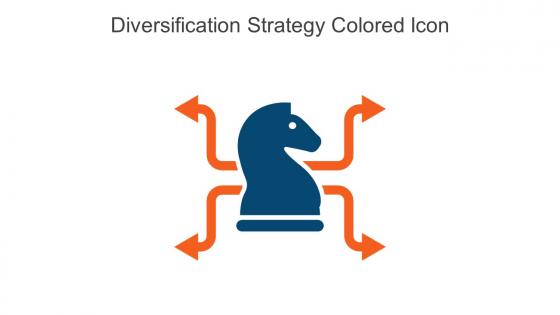 Diversification Strategy Colored Icon In Powerpoint Pptx Png And Editable Eps Format