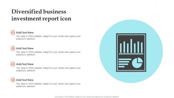 Diversified Business Investment Report Icon