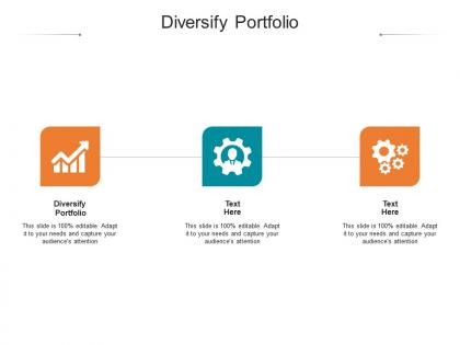Diversify portfolio ppt powerpoint presentation pictures structure cpb