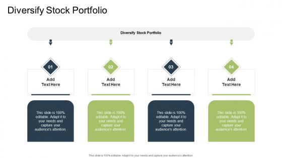 Diversify Stock Portfolio In Powerpoint And Google Slides Cpb