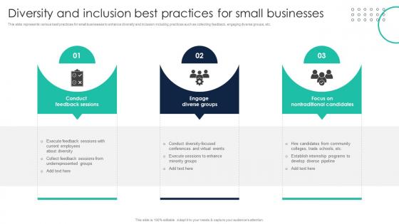 Diversity And Inclusion Best Practices For Small Businesses