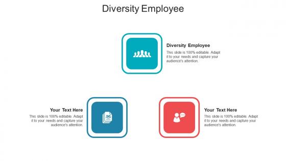 Diversity employee ppt powerpoint presentation icon slideshow cpb