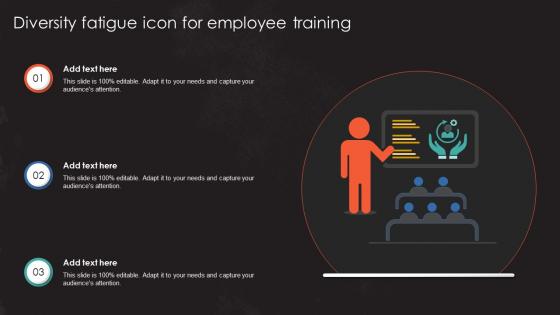 Diversity Fatigue Icon For Employee Training
