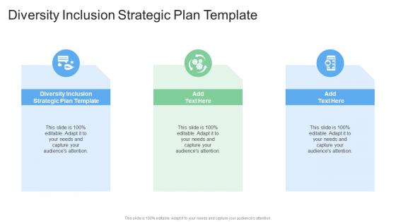 Diversity Inclusion Strategic Plan Template In Powerpoint And Google Slides Cpb