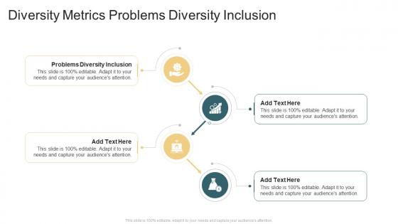 Diversity Metrics Problems Diversity Inclusion In Powerpoint And Google Slides Cpb
