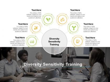 Diversity sensitivity training ppt powerpoint presentation icon slides cpb