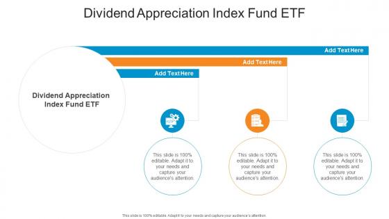Dividend Appreciation Index Fund ETF In Powerpoint And Google Slides Cpb