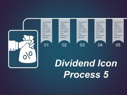 Dividend icon process 5