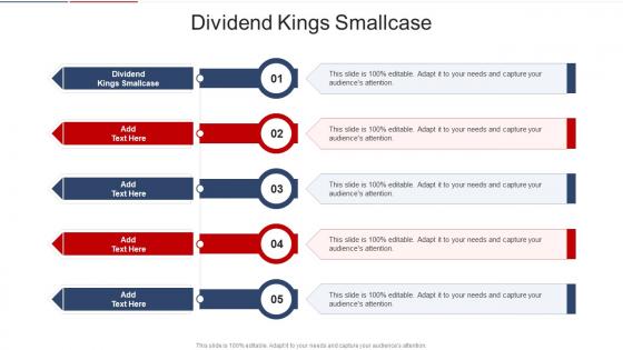 Dividend Kings Smallcase In Powerpoint And Google Slides Cpb